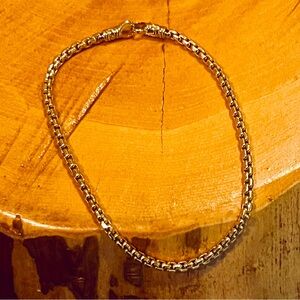 ⚜️SOLD⚜️ | TOM WOOD 🏷️ Gold Venetian Single M Bracelet